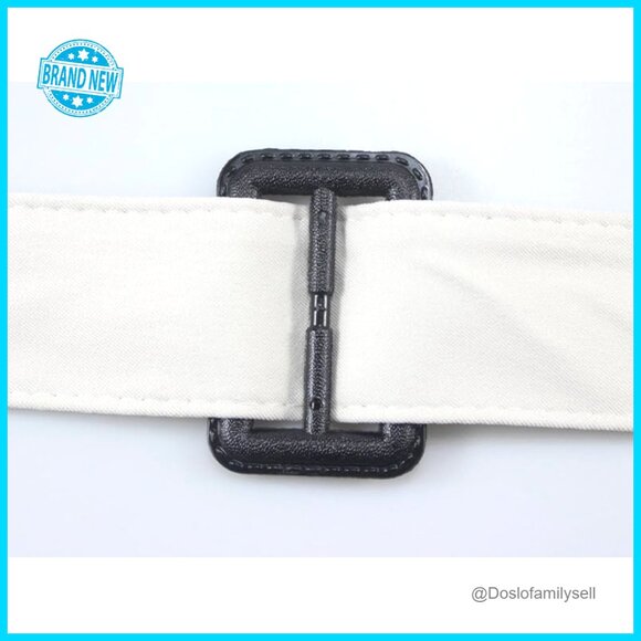 Adjustable Buckle Waist Belt for Trench Coats Dresses Jackets Classic Chic